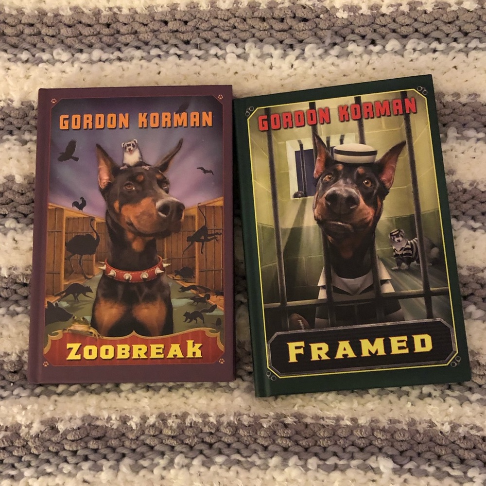 Gordon Korman Hardcover Series: Zoobreak, Framed
